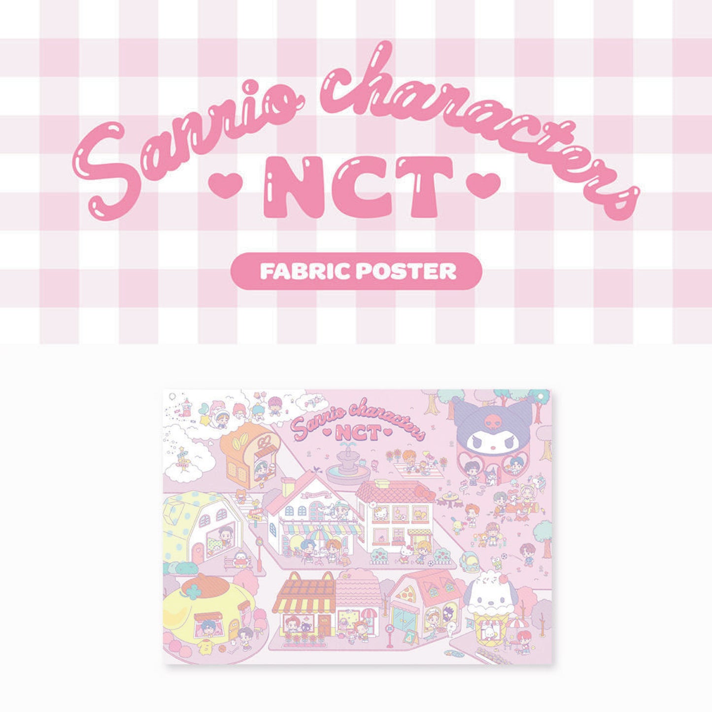 NCT | NCT X SANRIO | FABRIC POSTER