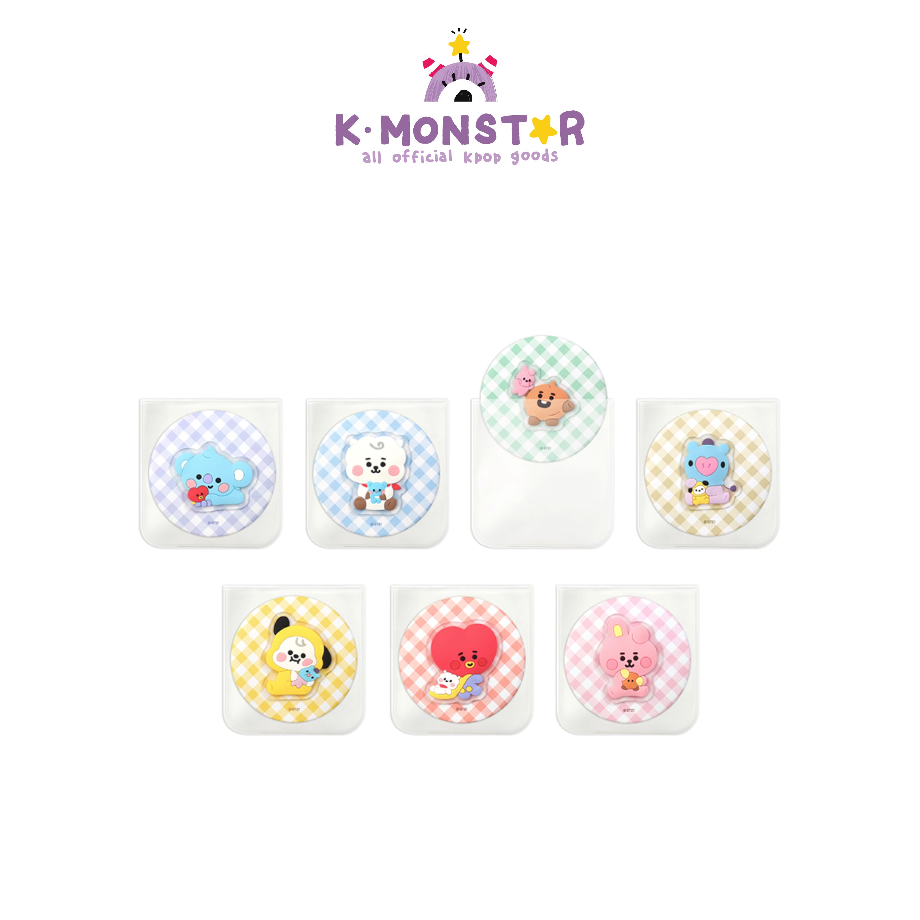 BT21 Little Buddy Pocket Mirror | K-MONSTAR