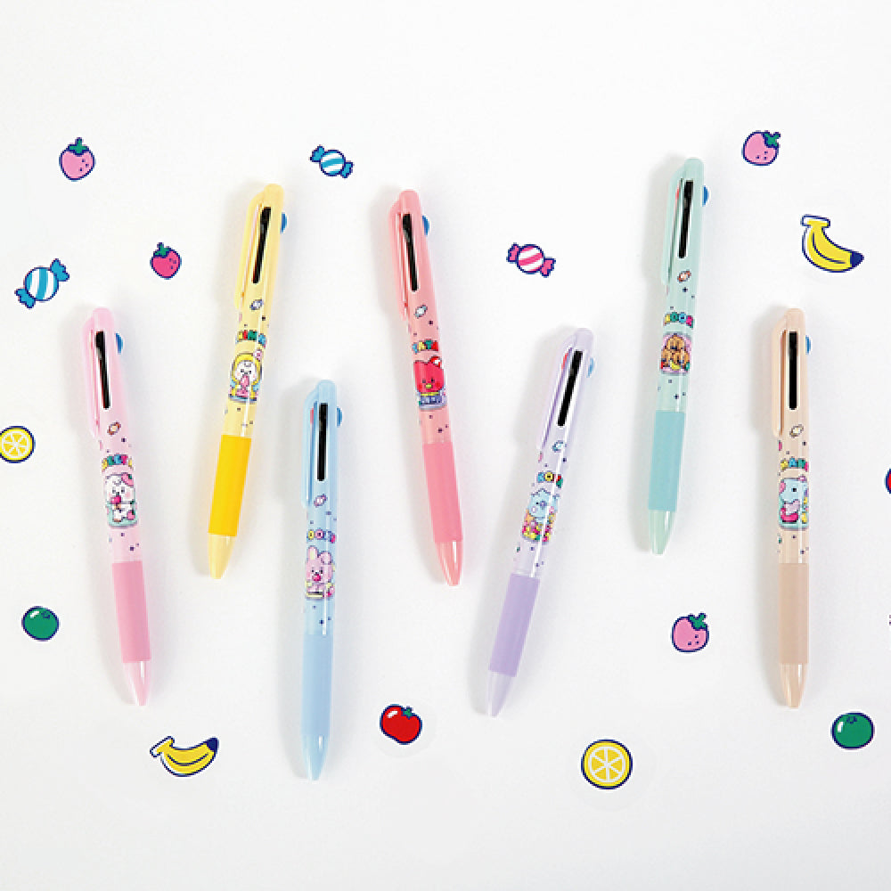 BT21 | BABY | JELLY CANDY - 3 COLOR BALLPOINT PEN