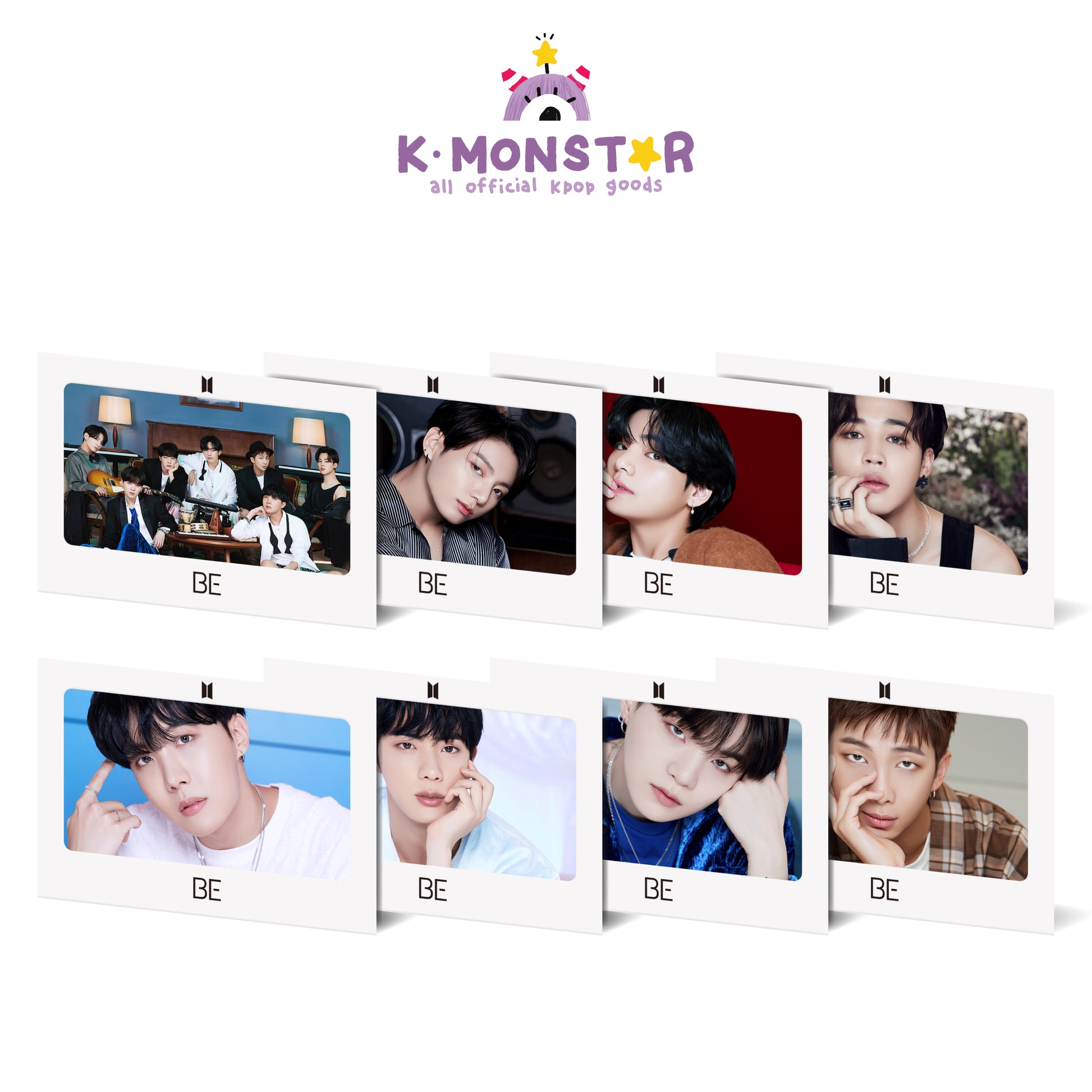 BTS Stray Kids Signature Photocards Kpop BT21 (Pack of 9)