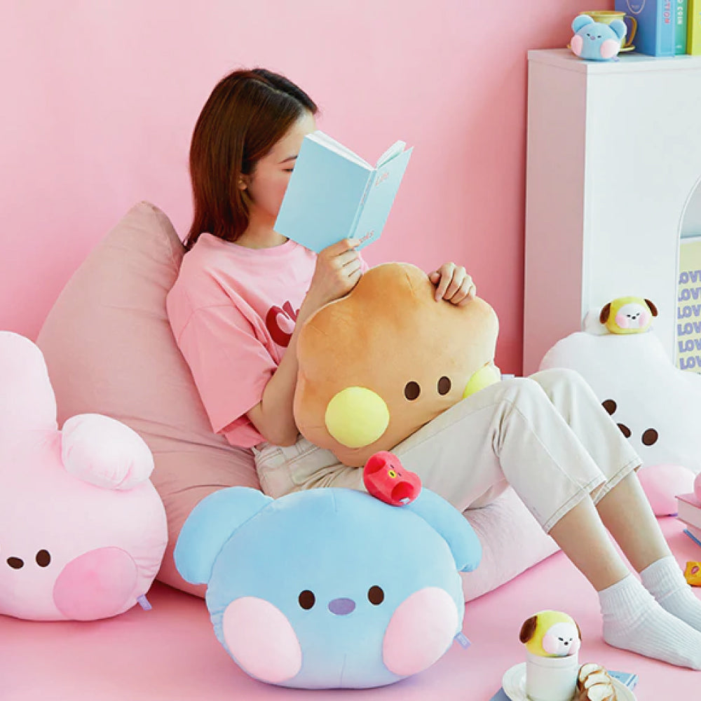 BT21 RJ MININI BIG shops HEAD CUSHION