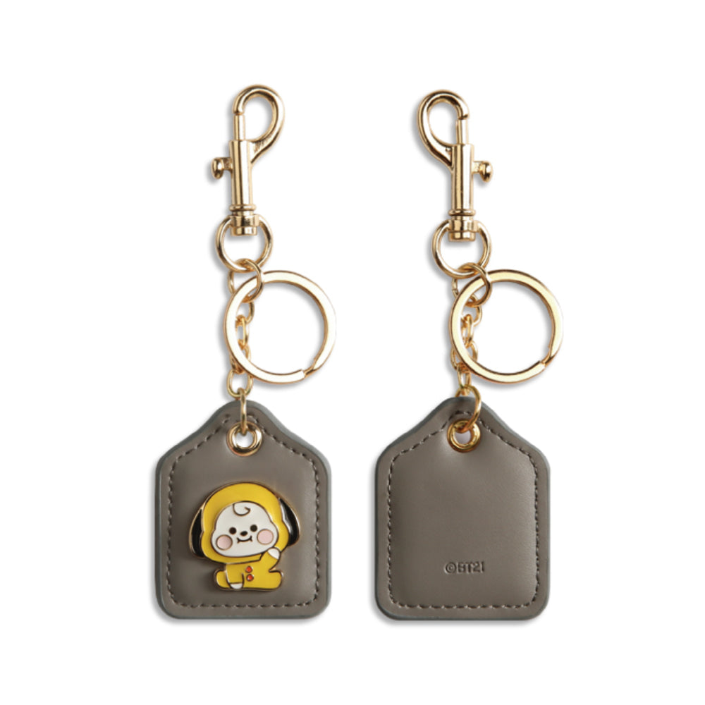 BT21 | BABY | LEATHER METAL KEYRING