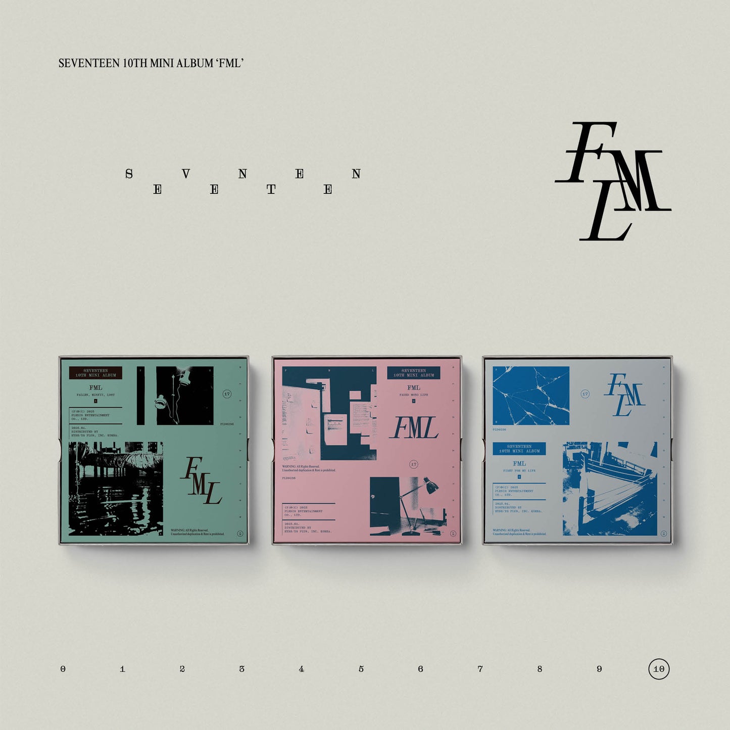 SEVENTEEN | 10th Mini Album | FML