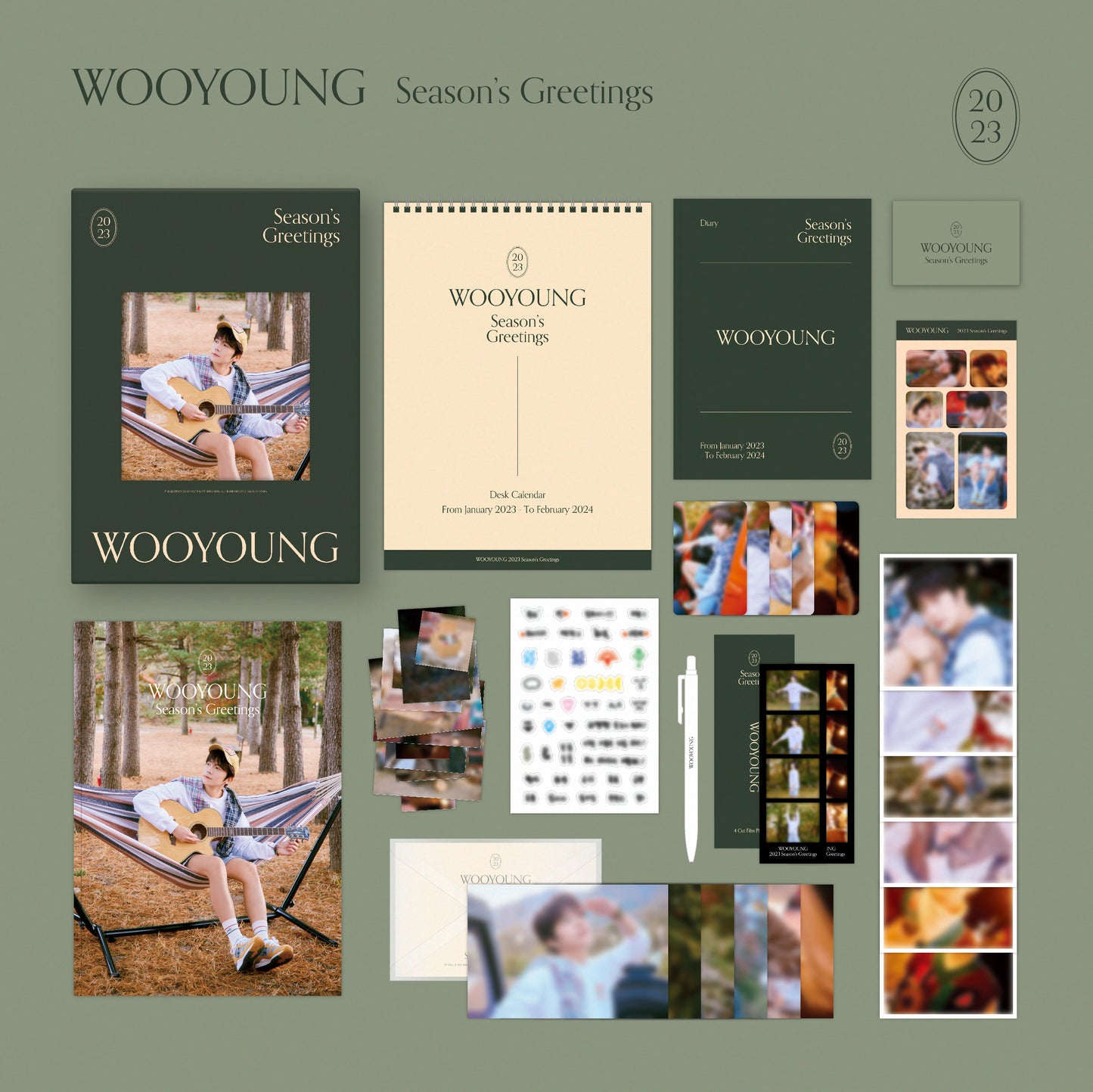 2PM | WOOYOUNG - 2023 SEASON'S GREETINGS