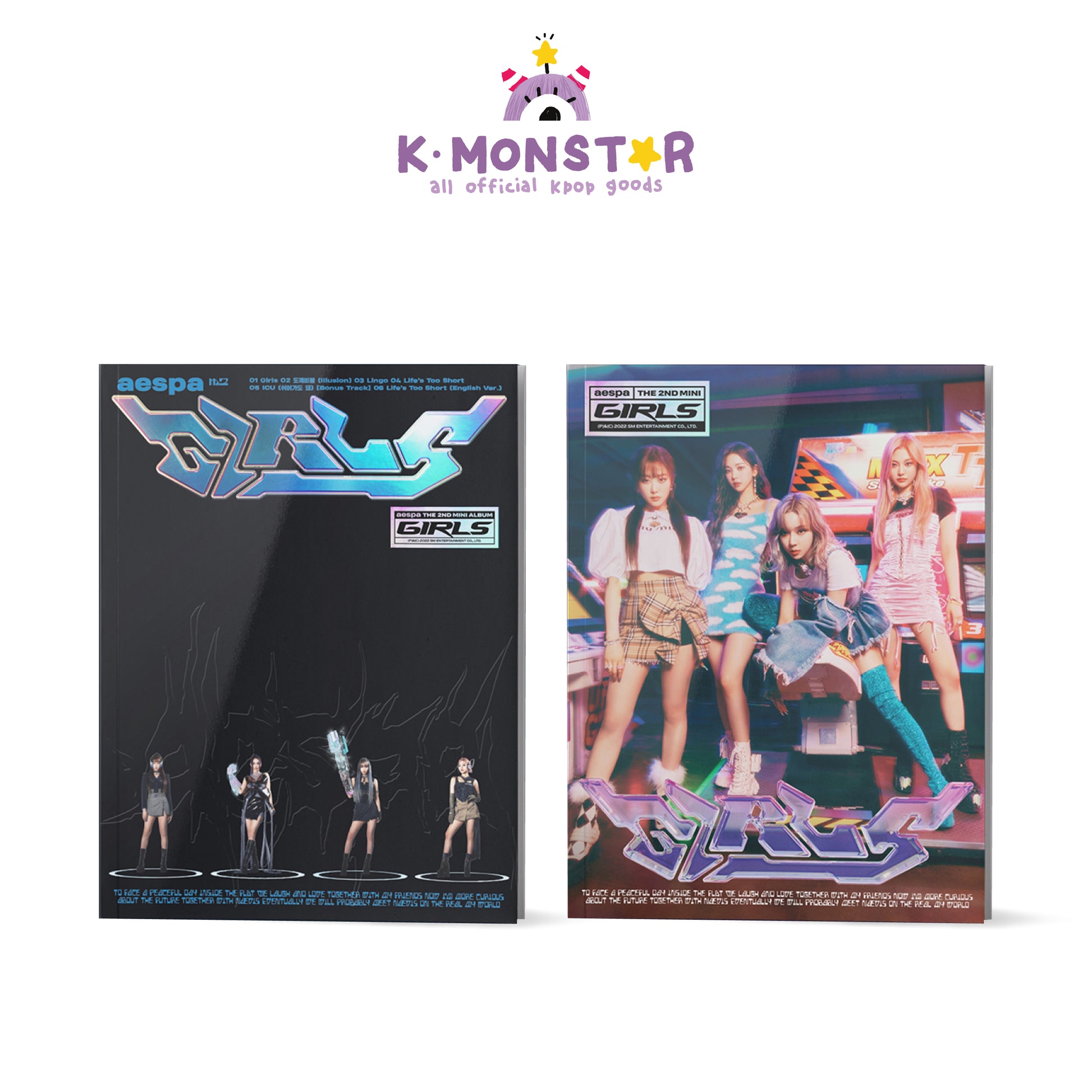 aespa The 2nd Mini Album 'Girls' (KWANGYA Ver.) - SM Global Shop