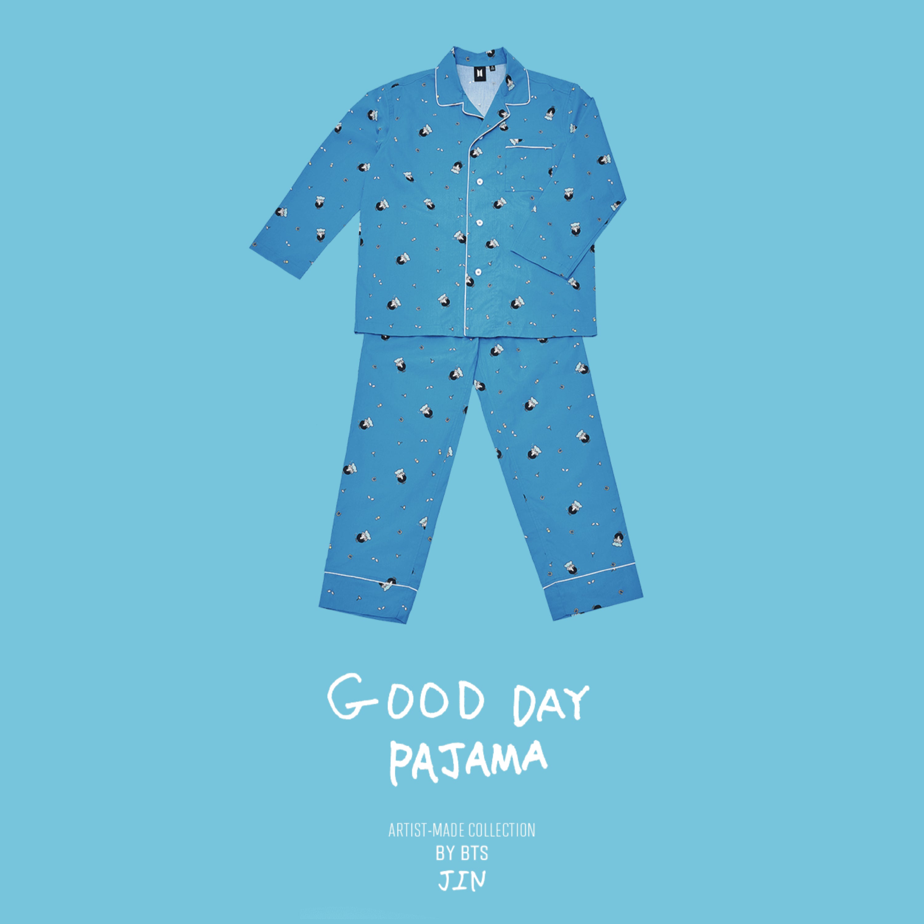 激安トップ JIN GOOD DAY PAJAMA BTS artist made Lサイズ パジャマ