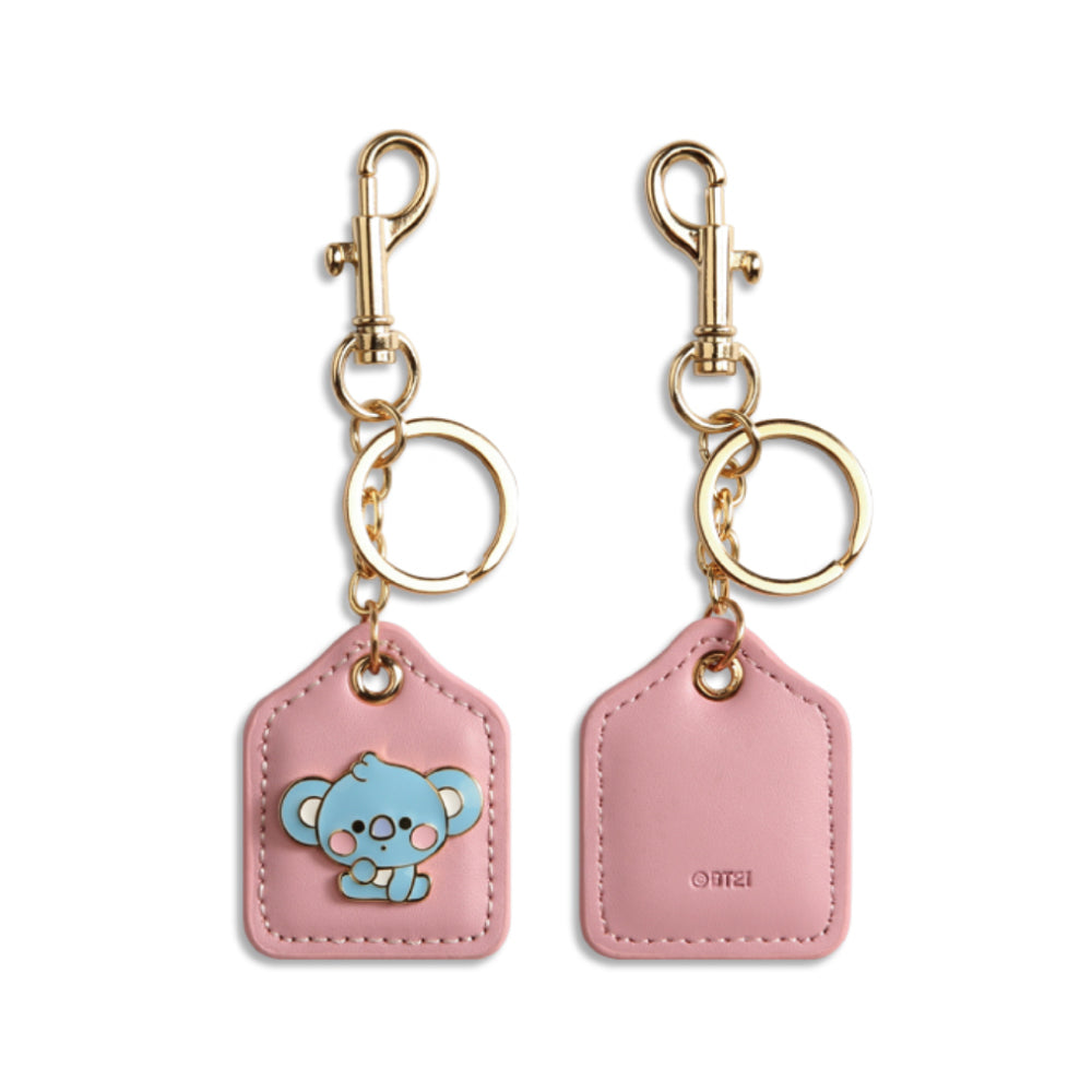 BT21 | BABY | LEATHER METAL KEYRING