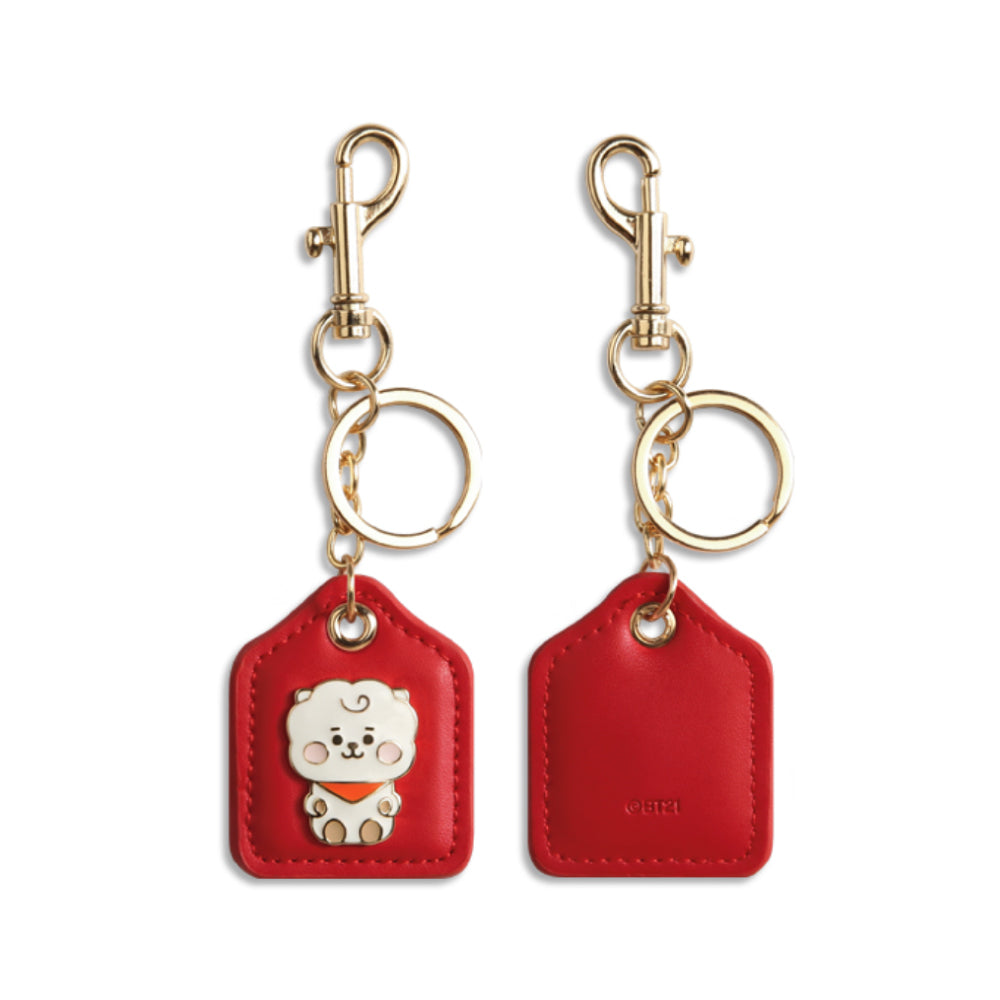 BT21 | BABY | LEATHER METAL KEYRING