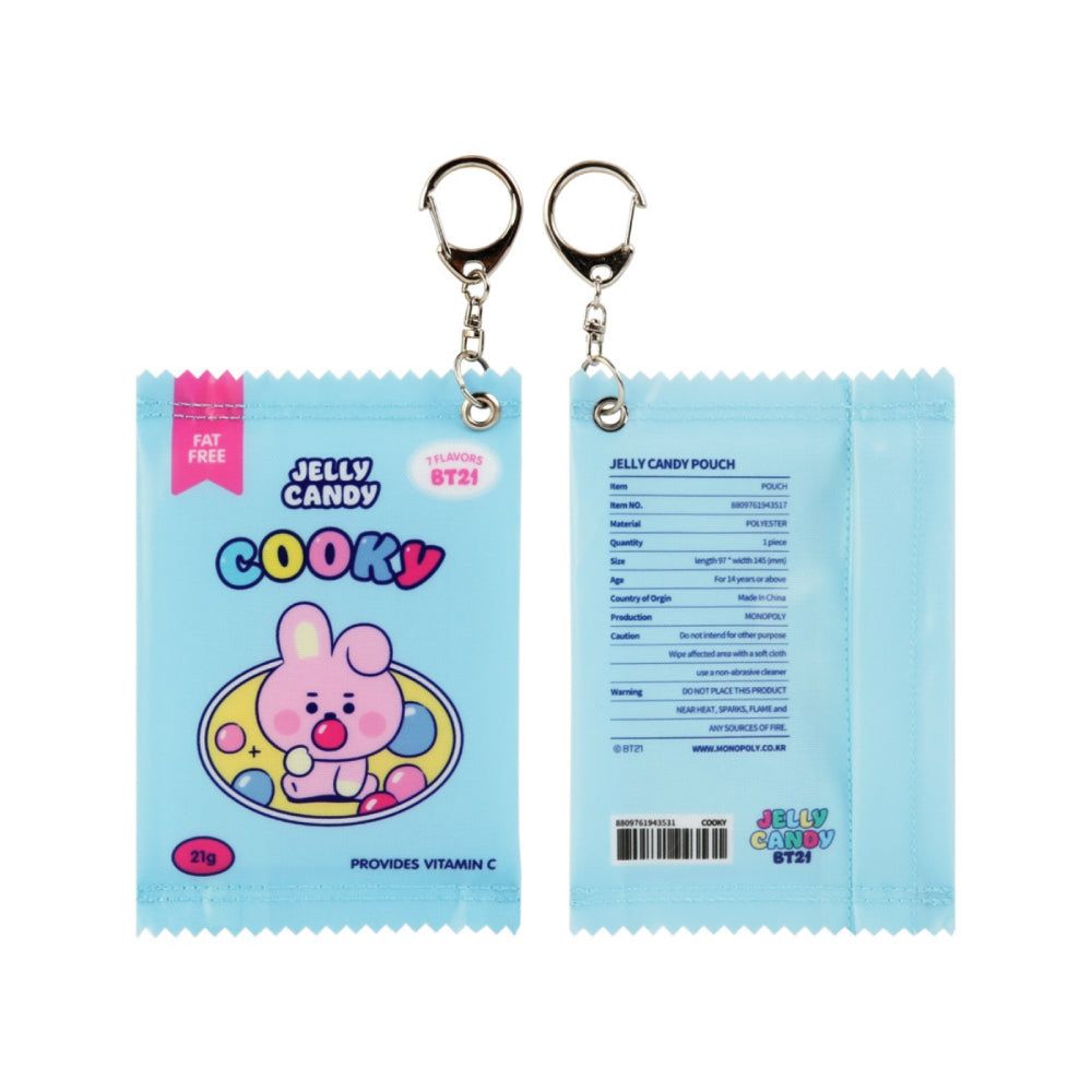 BT21 | BABY | JELLY CANDY - POUCH KEYRING