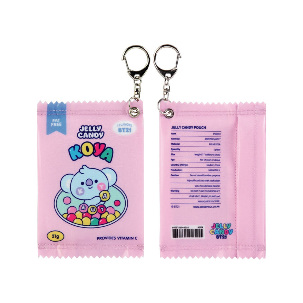 BT21 | BABY | JELLY CANDY - POUCH KEYRING