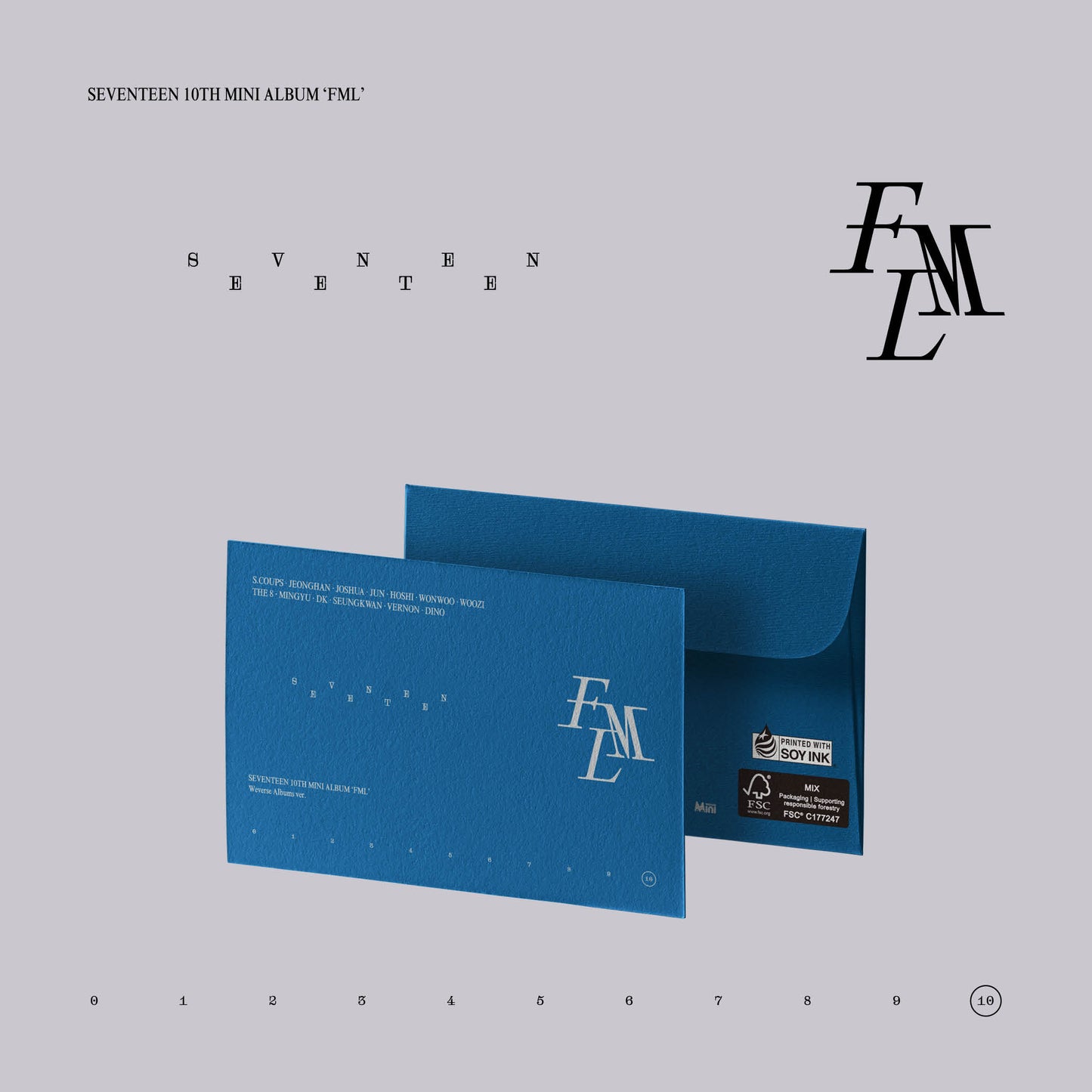 SEVENTEEN | 10th Mini Album | FML (Weverse Albums ver.)