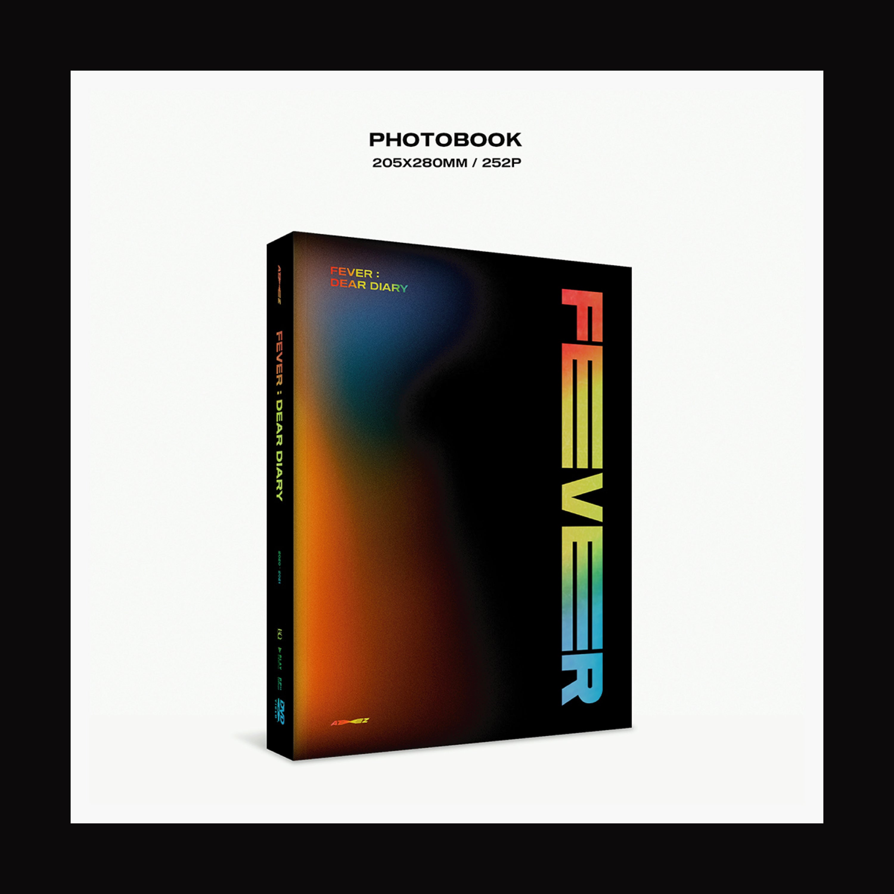 ATEEZ OFFICIAL FEVER DEAR DIARY PHOTOBOOK FULL sale PACKAGE WITH JONGHO PHOTOCARD