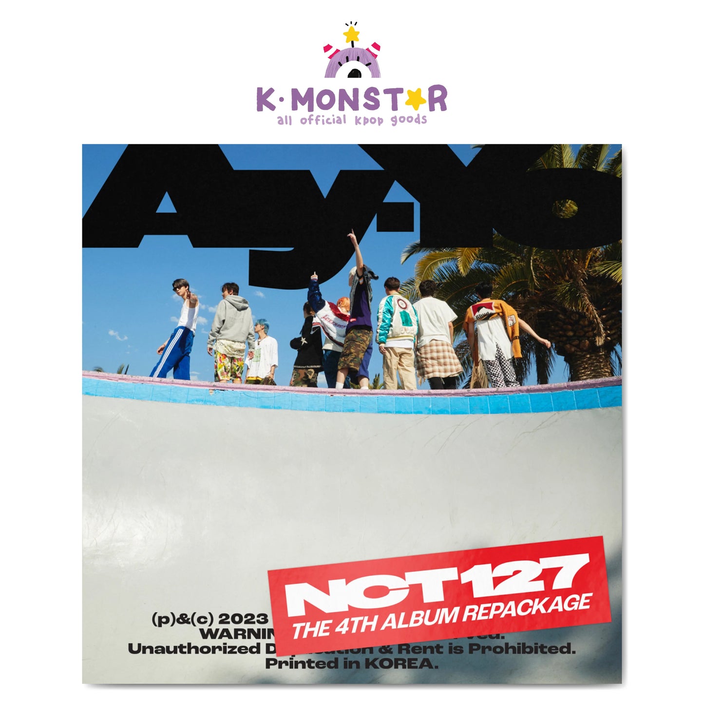 NCT 127 | 4TH REPACKAGE ALBUM | Ay-Yo (B ver.)