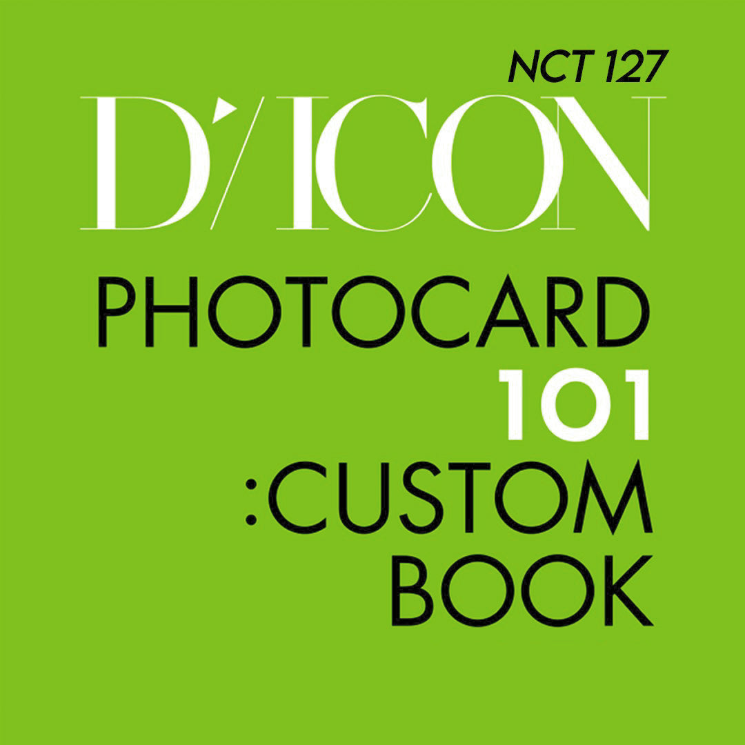 NCT 127 | DICON PHOTOCARD 101 : CUSTOM BOOK