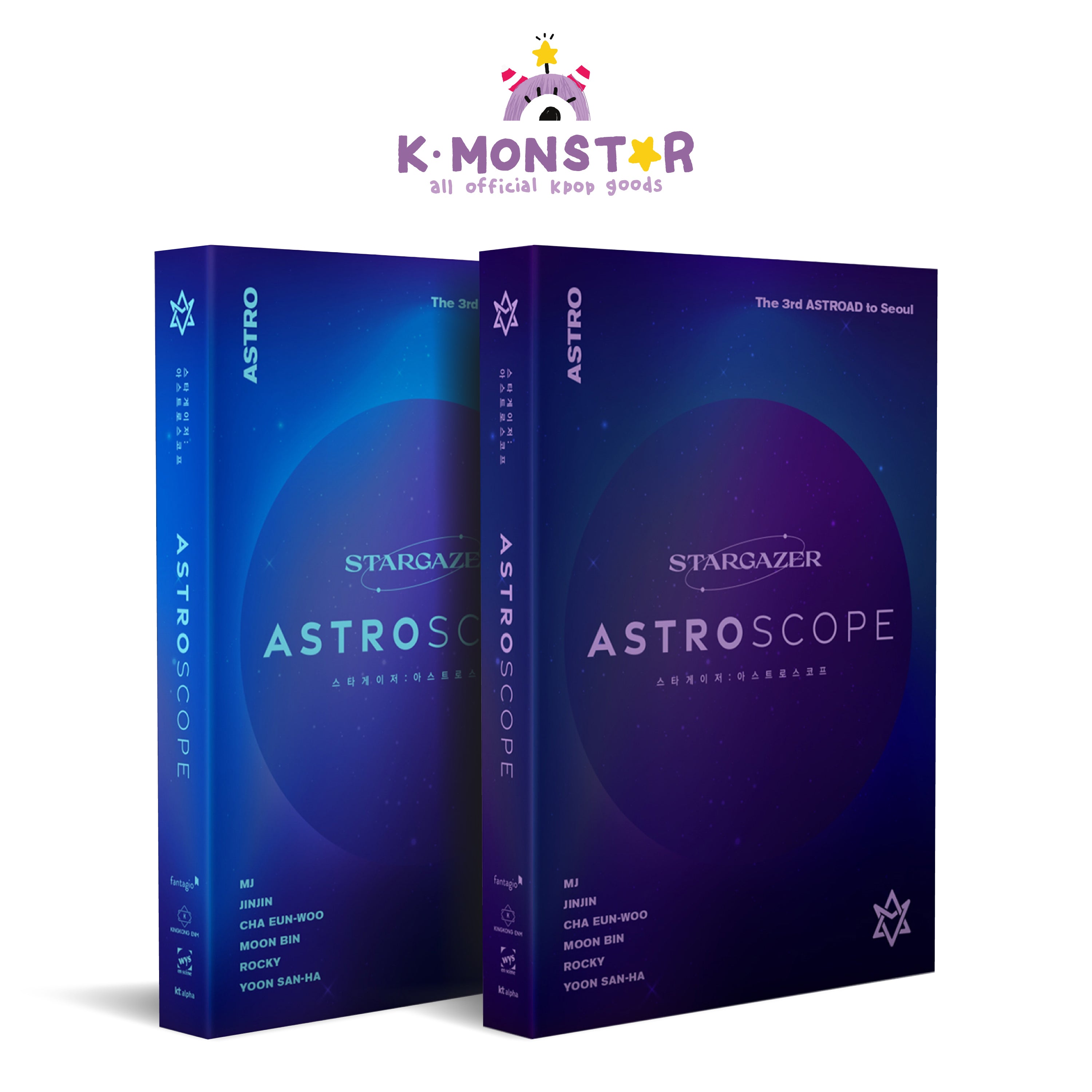 ASTRO The 3rd ASTROAD to Seoul STARGAZER DVD / Blu